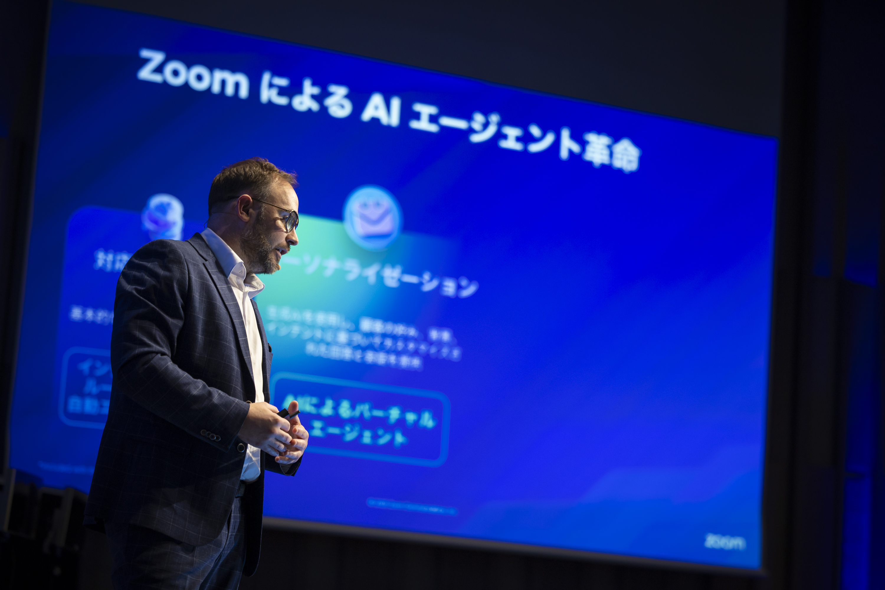 Zoom Communications Head of CX Sales & GTM,Asia-Pacific & Japan ルーカス・キャルサーズ氏