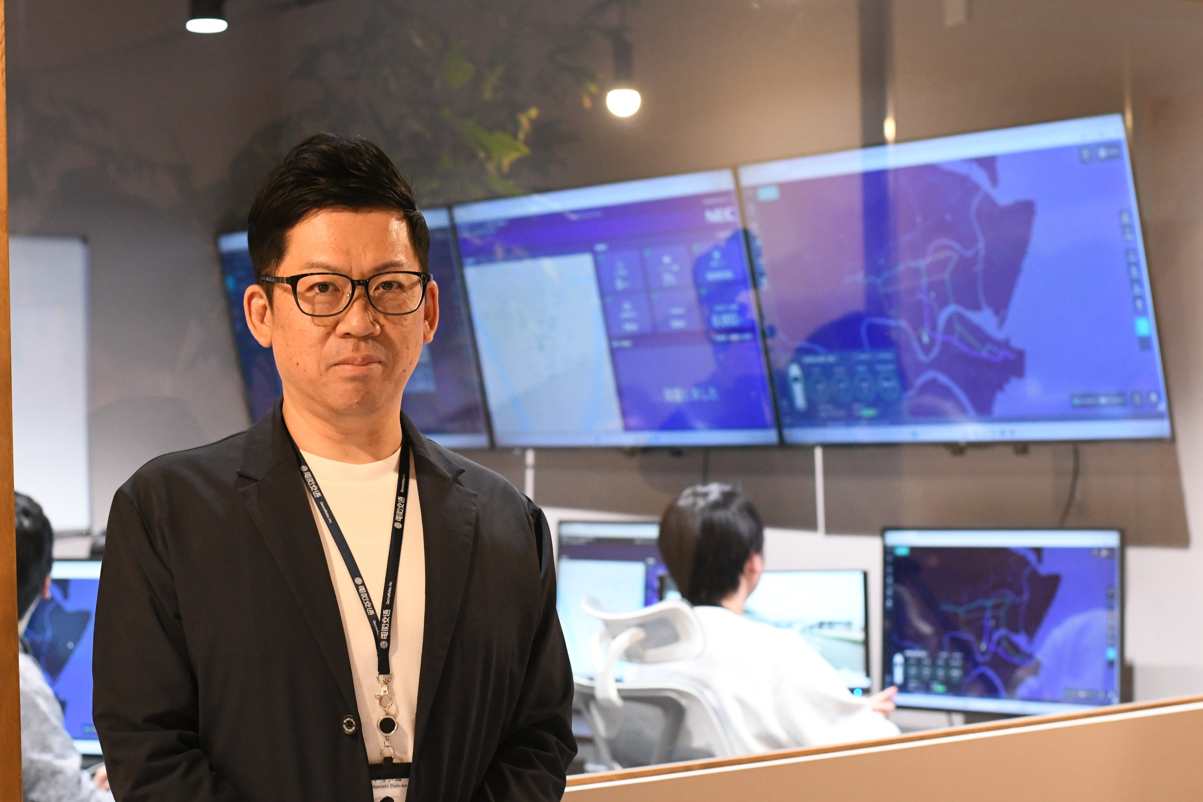 電脳交通 事業本部 CommunicationCenter事業部 Team Leader の中西大輔氏