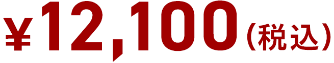 ￥12,100(税込)