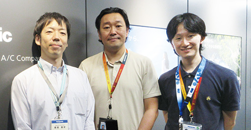 左から、CS企画部 CS企画課 主務の雨宮智史氏、CS戦略課 主務の広川 帝氏、菅原 颯氏