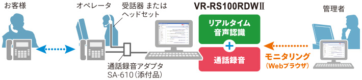 図1　「VR-RS100RDWⅡ」──システムイメージ