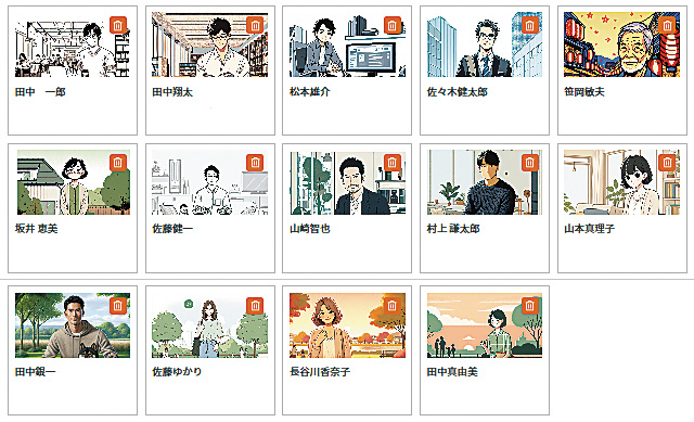 図2 AIトークトレで作成したペルソナ例