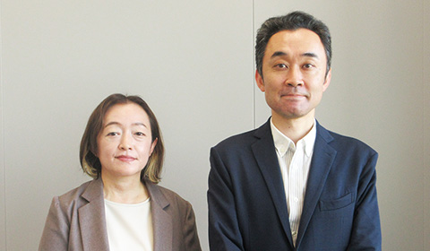 右から、CX推進本部 本部長の玉木伯岳氏、副本部長の小林未来氏