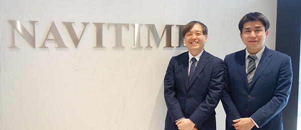 開発部 部長 後藤晃一氏（右）、同部 VOC分析プロジェクトマネージャー 大橋章吾氏