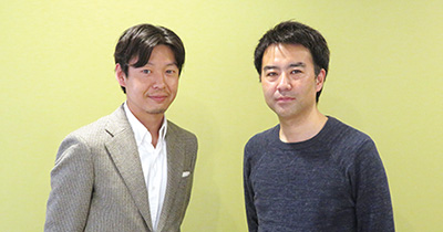 写真左から、カスタマーサービス部副部長の稲永陽介氏、同部CS企画チーム チームリーダーの真砂レオ氏